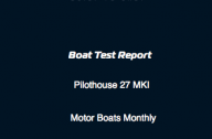 Pilothouse 27 Boat Test